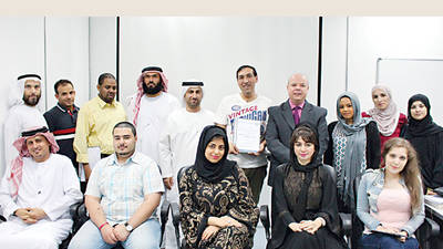 إدارة المؤتمرات الصحفية ورشة عمل في مركز تريم